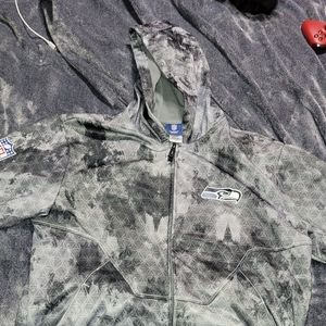 NFL Seattle Seahawks Reebok Onfield zip up jacket